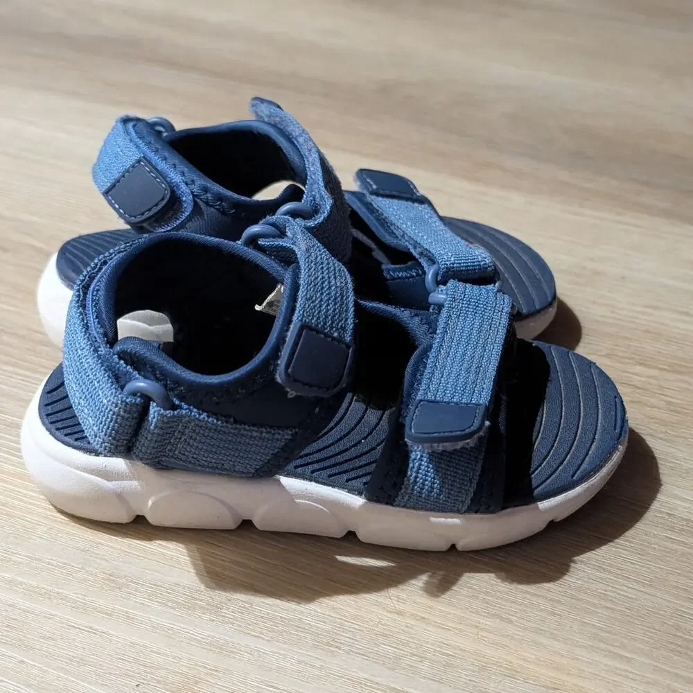 Cat & Jack | Navy Micah Adventure Hook Loop Water Sandals | Toddler Boys 8T